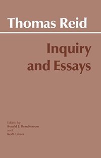 Thomas Reid's Inquiry and Essays by Thomas Reid (1983) Paperback
